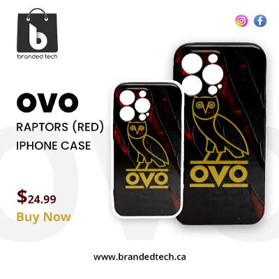 OVO x Raptors (Red) iPhone Case
